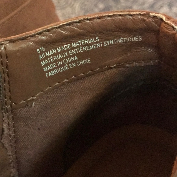 Tan bulk ankle boots - Picture 8 of 8